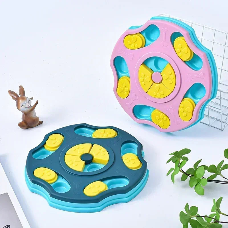 Interactive puzzle feeders
